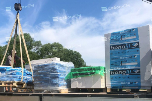 Газобетонные блоки Бонолит Дмитров D400 625х250х150 перегородочные